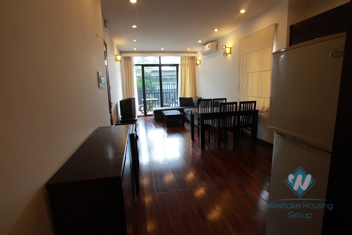 01 bedroom serviced apartment for rent in Dang Thai Mai, Tay ho, Hanoi